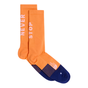 The North Face - Never Stop Trail Run Crew Sock Papaya/Bold unisex - Orange - vista principale