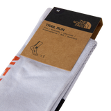 The North Face - Never Stop Trail Run Crew Sock Papaya/Bold unisex - TNF White/Acrylic Orang - vista alternativa 3