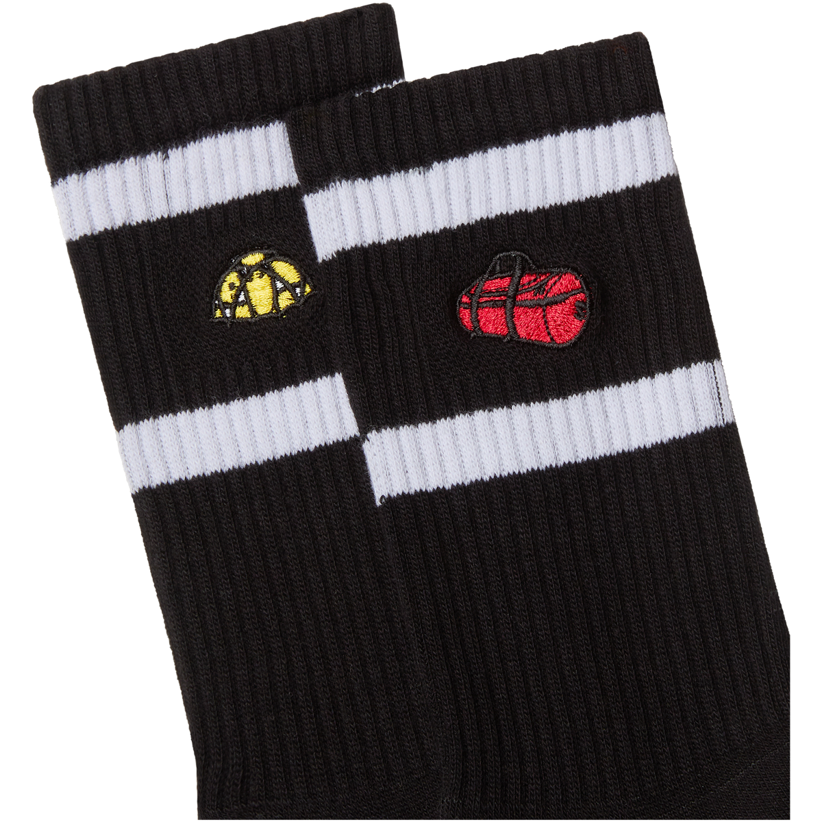 The North Face - Everyday Crew Tnf Icons Sock -2p unisex - BLACK - vista alternativa 2