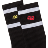 The North Face - Everyday Crew Tnf Icons Sock -2p unisex - BLACK - vista alternativa 2