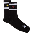 The North Face - Everyday Crew Tnf Icons Sock -2p unisex - BLACK - vista principale
