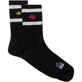 The North Face - Everyday Crew Tnf Icons Sock -2p unisex - BLACK - vista principale