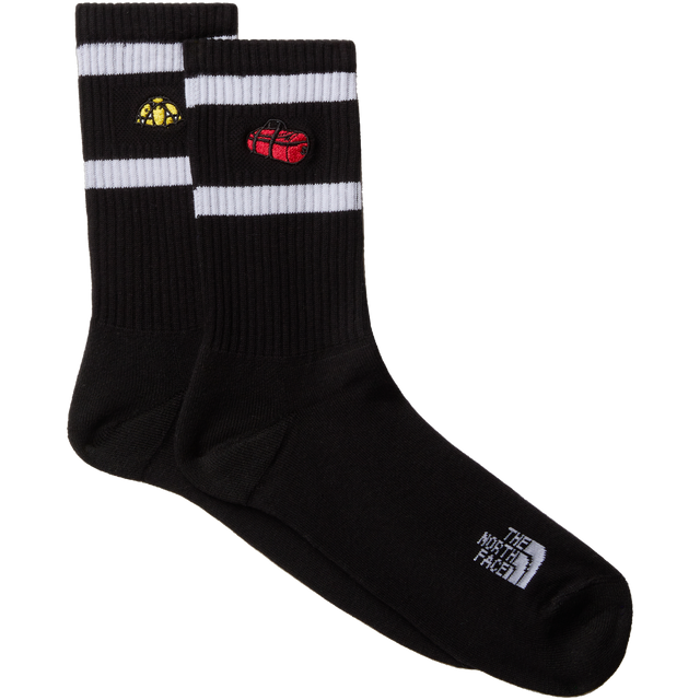The North Face - Everyday Crew Tnf Icons Sock -2p unisex - BLACK - vista principale