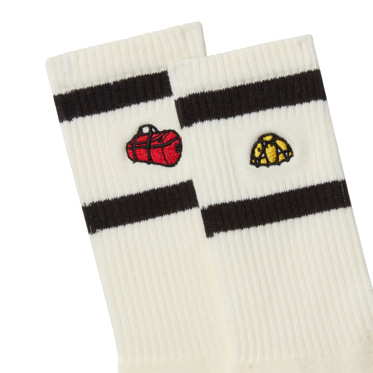 The North Face - Everyday Crew Tnf Icons Sock -2p unisex - WHITE - vista alternativa 2