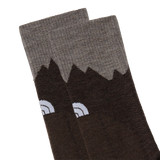 The North Face - Mountain Hiking Crew Sock Smokey unisex - BLUEBRDPNTBLLPT - vista alternativa 2