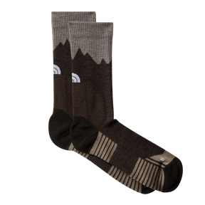 The North Face - Mountain Hiking Crew Sock Smokey unisex - BROWN - vista principale