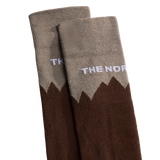 The North Face - Mountain Resort Ski Sock unisex - Stone Slab/Smokey Brown - vista alternativa 1
