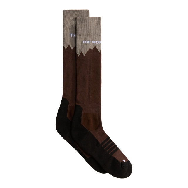 The North Face - Mountain Resort Ski Sock unisex - Stone Slab/Smokey Brown - vista principale