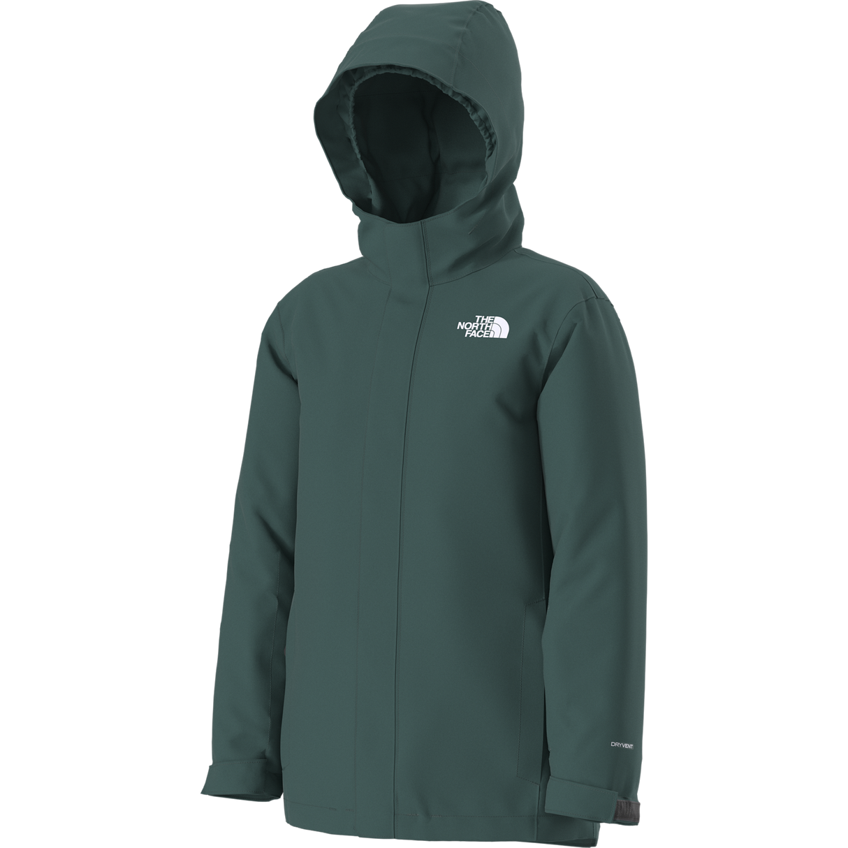 The North Face - Teen Snowquest Jacket - Pacific Teal - vista alternativa 2