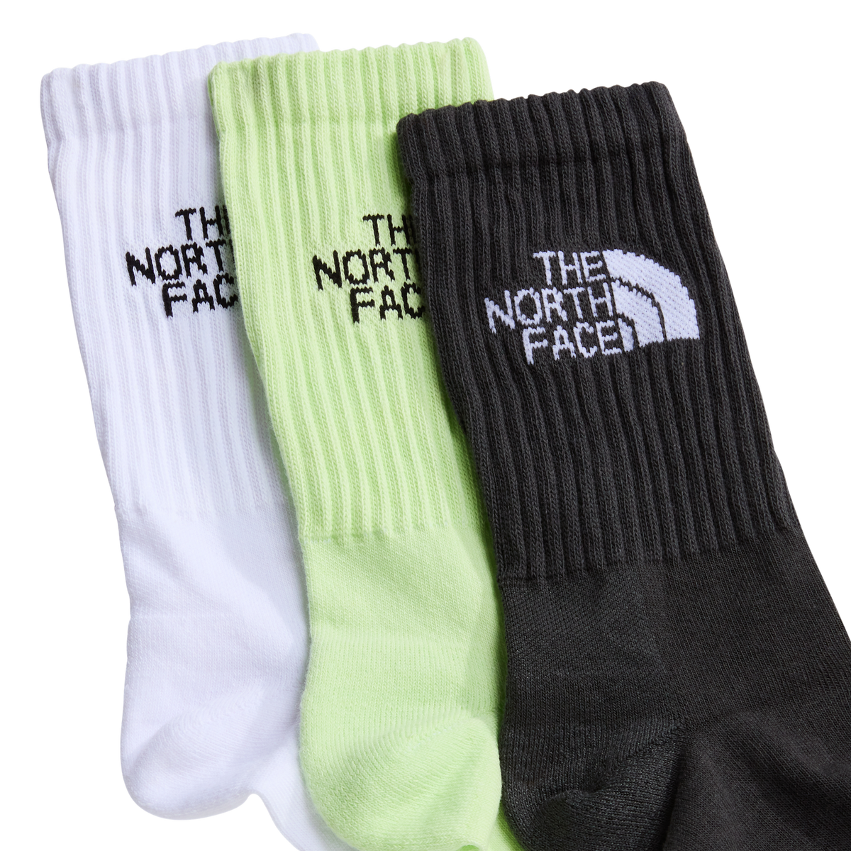 The North Face - Everyday Standard Crew Sock - 3P TNF unisex - White - vista alternativa 1