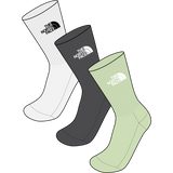 The North Face - Everyday Standard Crew Sock - 3P TNF unisex - White - vista alternativa 10