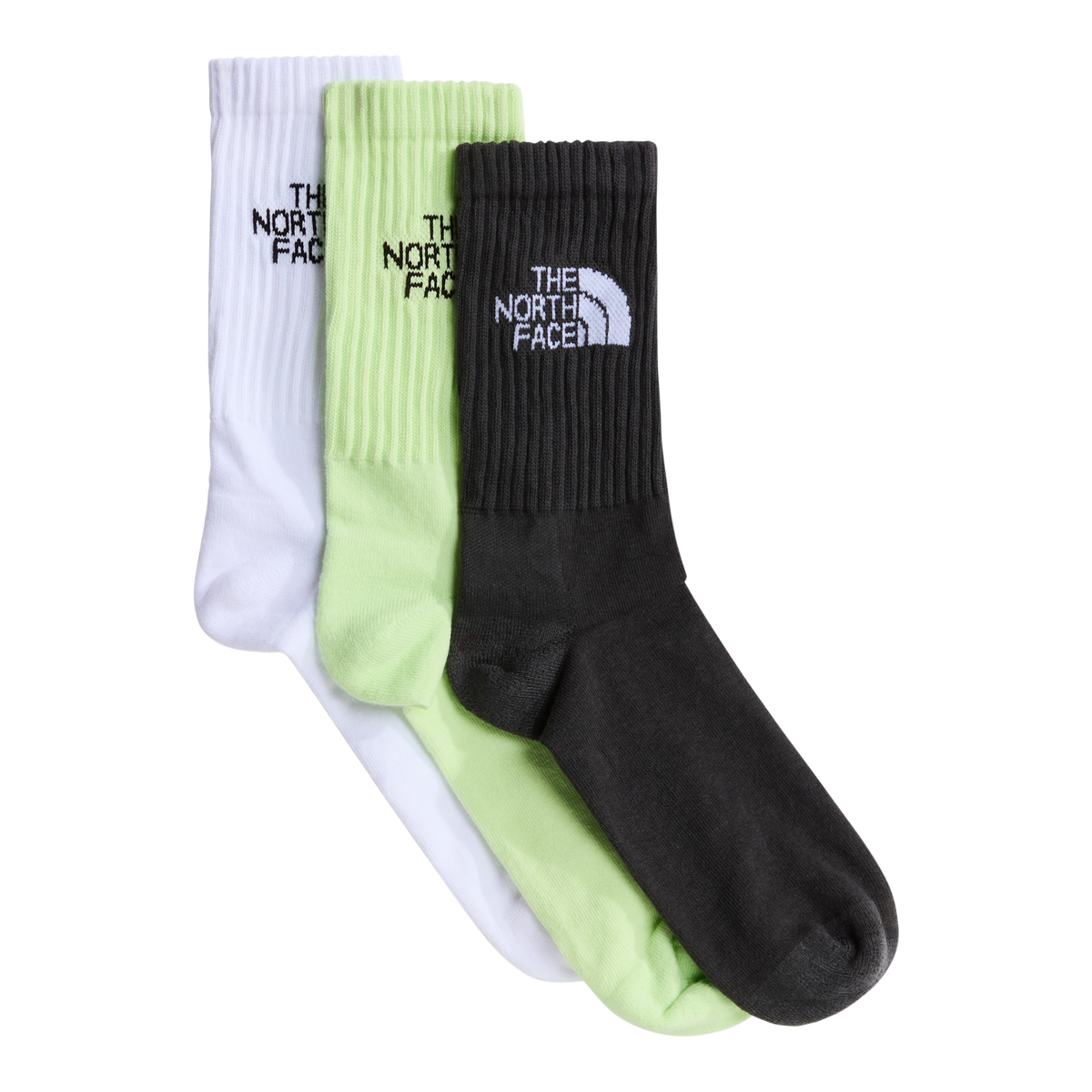 The North Face - Everyday Standard Crew Sock - 3P TNF unisex - White - vista principale