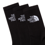 The North Face - Everyday Standard Crew Sock - 3P TNF unisex - BLACK - vista alternativa 2