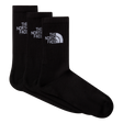 The North Face - Everyday Standard Crew Sock - 3P TNF unisex - BLACK - vista principale