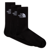 The North Face - Everyday Standard Crew Sock - 3P TNF unisex - BLACK - vista principale