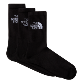 The North Face - Everyday Standard Crew Sock - 3P TNF unisex - BLACK - vista principale