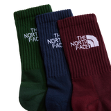 The North Face - Everyday Standard Crew Sock - 3P TNF unisex - Green - vista alternativa 1