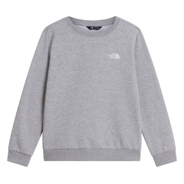 The North Face - Teen Evolution Simple Dome Crew - TNF Pale Grey Heather - vista principale