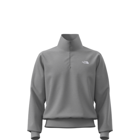The North Face - Evolution Simple Dome Regular 1/4 Zip da uomo - TNF Pale Grey Heather - vista principale