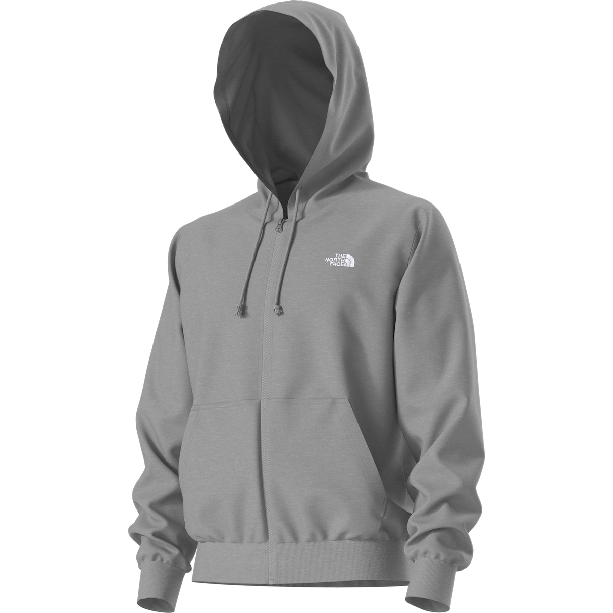 The North Face - Evolution Simple Dome Regular full-zip da uomo - TNF Pale Grey Heather - vista alternativa 12
