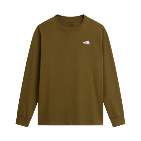The North Face - Evolution Simple Dome Long Sle Caraway Seed da uomo - TNFBLK/BRNNRABL - vista principale