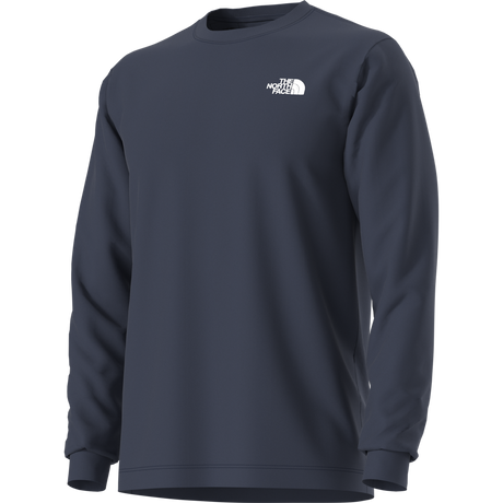 The North Face - Evolution Simple Dome Long Sle Caraway Seed da uomo - SUMMIT NAVY - vista alternativa 2