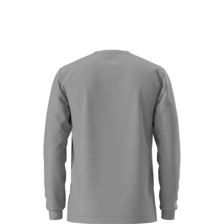 The North Face - Evolution Simple Dome Long Sle Caraway Seed da uomo - TNF Pale Grey Heather - vista alternativa 1