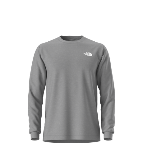 The North Face - Evolution Simple Dome Long Sle Caraway Seed da uomo - TNF Pale Grey Heather - vista principale