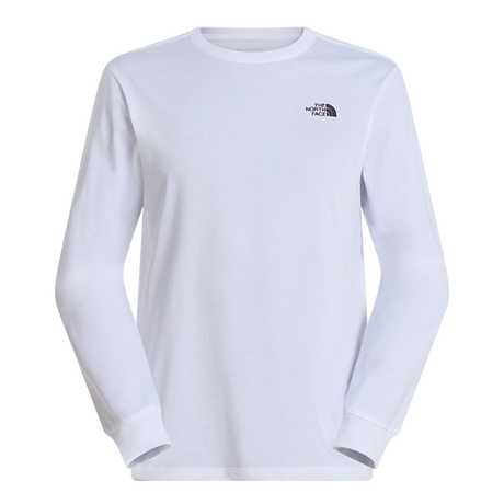 The North Face - Evolution Simple Dome Long Sle Caraway Seed da uomo - TNF WHITE - vista principale