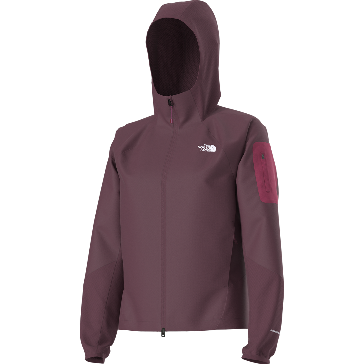 The North Face - Tek Approach Futurefleece Hooded Jacke da donna - TNFBLK/STELLRBL - vista alternativa 12