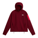 The North Face - Tek Approach Futurefleece Hooded Jacke da donna - Red - vista principale