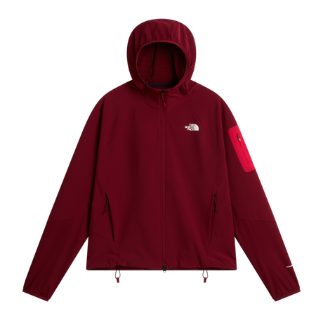 The North Face - Tek Approach Futurefleece Hooded Jacke da donna - TNFBLK/STELLRBL - vista principale