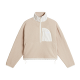 The North Face - Yumiori Off Peak 1/2 Zip Jacket da donna - GRPHGR/IMPCTORG - vista principale