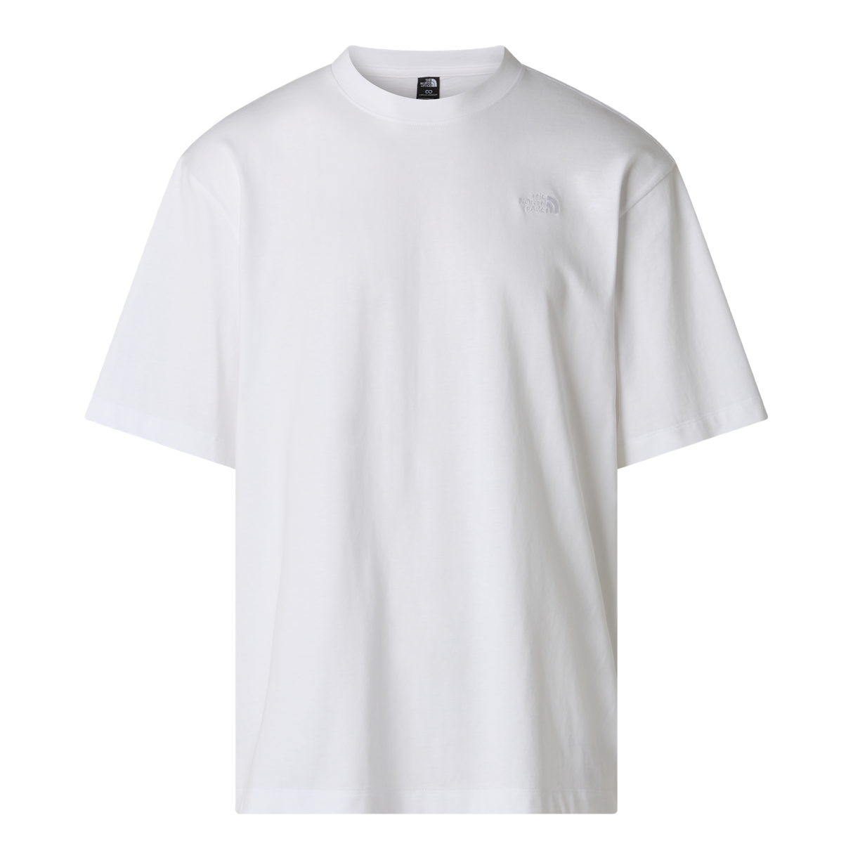 The North Face - Tnf Essential Simple Dome Os Ss Tee da uomo - TNF WHITE - vista principale