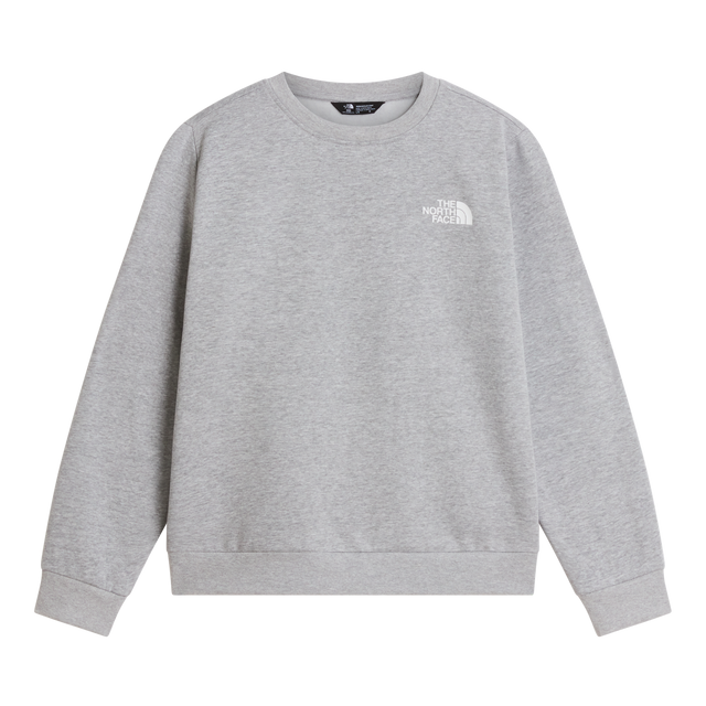 The North Face - Teen Evolution Box Nse Crew - TNF Pale Grey Heather - vista principale