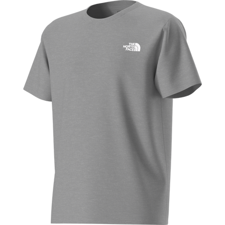 The North Face - Teen Evolution Simple Dome S/s Tee - TNF Pale Grey Heather - vista alternativa 2