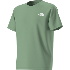 The North Face - Teen Evolution Simple Dome S/s Tee - Dimmed Algae - vista alternativa 2