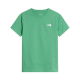 The North Face - Teen Evolution Simple Dome S/s Tee - Dimmed Algae - vista principale