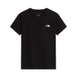 The North Face - Teen Evolution Simple Dome S/s Tee - BLACK - vista principale