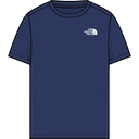 The North Face - Teen Evolution Simple Dome S/s Tee - Blue - vista principale