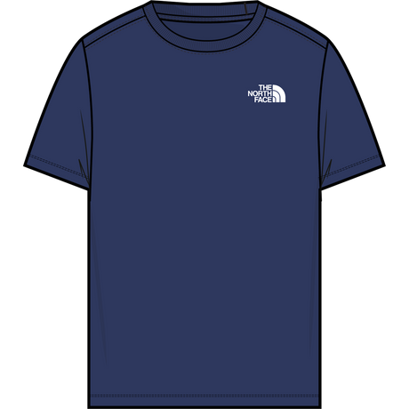 The North Face - Teen Evolution Simple Dome S/s Tee - SHQUAILGY/CLDGY - vista principale