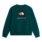 The North Face - Evolution Box Nse Regular Crew da uomo - Pacific Teal - vista alternativa 1