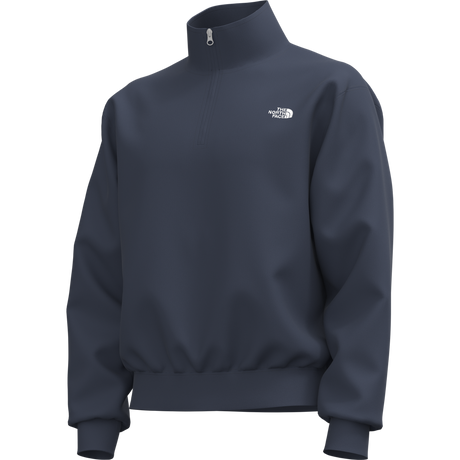 The North Face - Tnf Essential Simple Dome Rlx 1/4 Zip da uomo - SUMMIT NAVY - vista alternativa 12