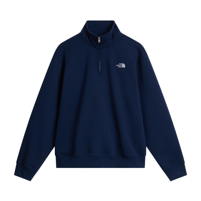 The North Face - Tnf Essential Simple Dome Rlx 1/4 Zip da uomo - SUMMIT NAVY - vista principale
