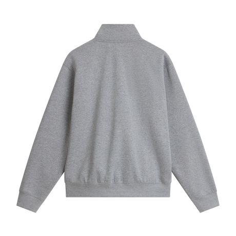The North Face - Tnf Essential Simple Dome Rlx 1/4 Zip da uomo - TNF Pale Grey Heather - vista alternativa 1