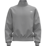 The North Face - Tnf Essential Simple Dome Rlx 1/4 Zip da uomo - TNF Pale Grey Heather - vista alternativa 10