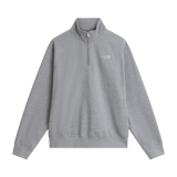 The North Face - Tnf Essential Simple Dome Rlx 1/4 Zip da uomo - TNF Pale Grey Heather - vista principale