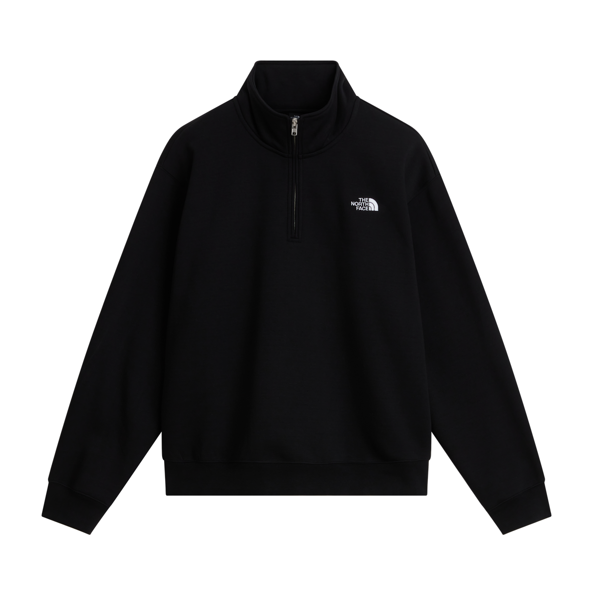 The North Face - Tnf Essential Simple Dome Rlx 1/4 Zip da uomo - TNF BLACK - vista principale