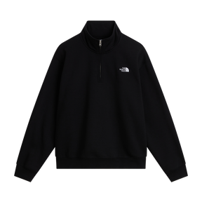 The North Face - Tnf Essential Simple Dome Rlx 1/4 Zip da uomo - BLACK - vista principale