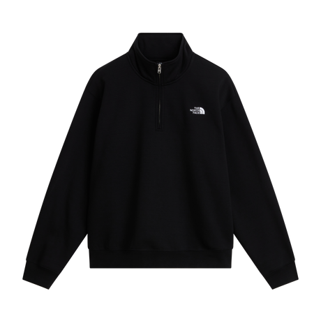 The North Face - Tnf Essential Simple Dome Rlx 1/4 Zip da uomo - TNF BLACK - vista principale